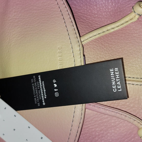 NWT Aimee Kestenberg Sunset Ombre Backpack $248 - Picture 10 of 16